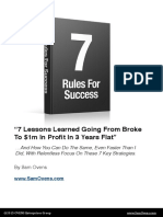 7 Rules For Success Sam Ovens Ebook PDF