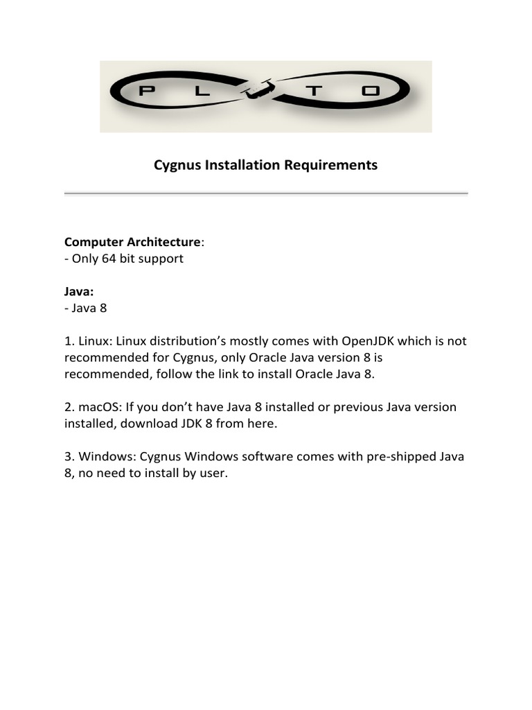Cygnus Linux Installation Guide | PDF
