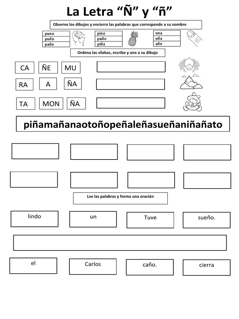 La Letra N