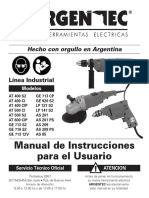 Manual de Instrucciones para El Usuario: Hecho Con Orgullo en Argentina
