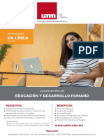 Licenciatura en Educación y Desarrollo Humano