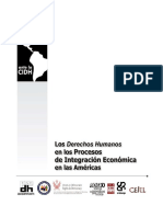 DDHH en Procesos de Integracion EconomicaIntegracion PDF