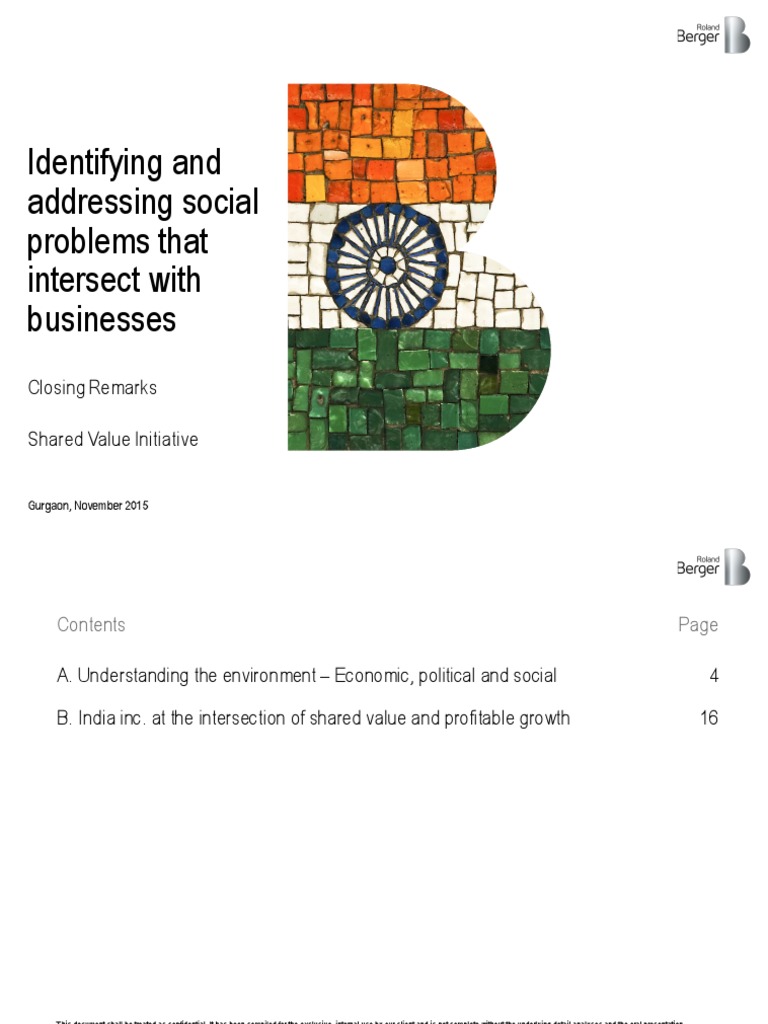 Identifying and Addressing Social Problems | PDF | Foreign Direct ...