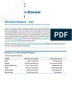 WHO COVID-19 Situation Report - June 29, 2020