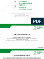 Presentación Interventoría Alumbrado Público - Santa Rosa Cabal 2022-2042