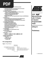 Attiny 13 Datasheet PDF