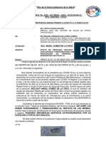 Apoyo Con Personal Biólogo y Ambulancia para Toma de Pruebas Rápidas.