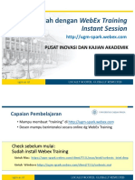 Tutorial - Instant Webex Training PDF