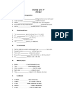 4th Semester ETS Guide 2019-2