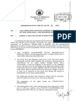 Administrative Circular No. 31-2020 _ Supreme Court of the Philippines