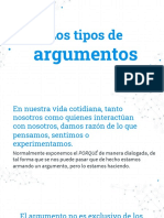 Tipos de Argumentos