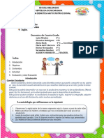 Español Matemáticas Ciencias Sociales Ciencias Naturales Inglés. Docentes de Cuarto Grado