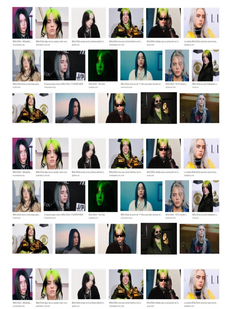 Billie Eilish Pdf Pdf