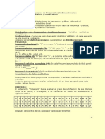 Tabla de Distribucion de Frecuencias