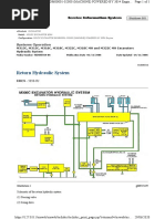 Return Hydraulic System: Systems Operation