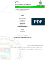 INFORME DE CICLOS TERMODINAMICOS. Grupo 3