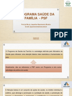 PSF - Programa Saúde da Família