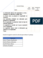 Lista de Cotejo (Info)