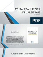 Naturaleza Juridica Del Arbitraje