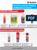 Brochure Productos de Limpieza