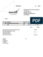 Proforma Invoice: Per Item Final Cost 13,949 826 Grand Total