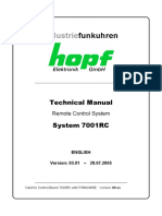 Industriefunkuhren Technical Manual