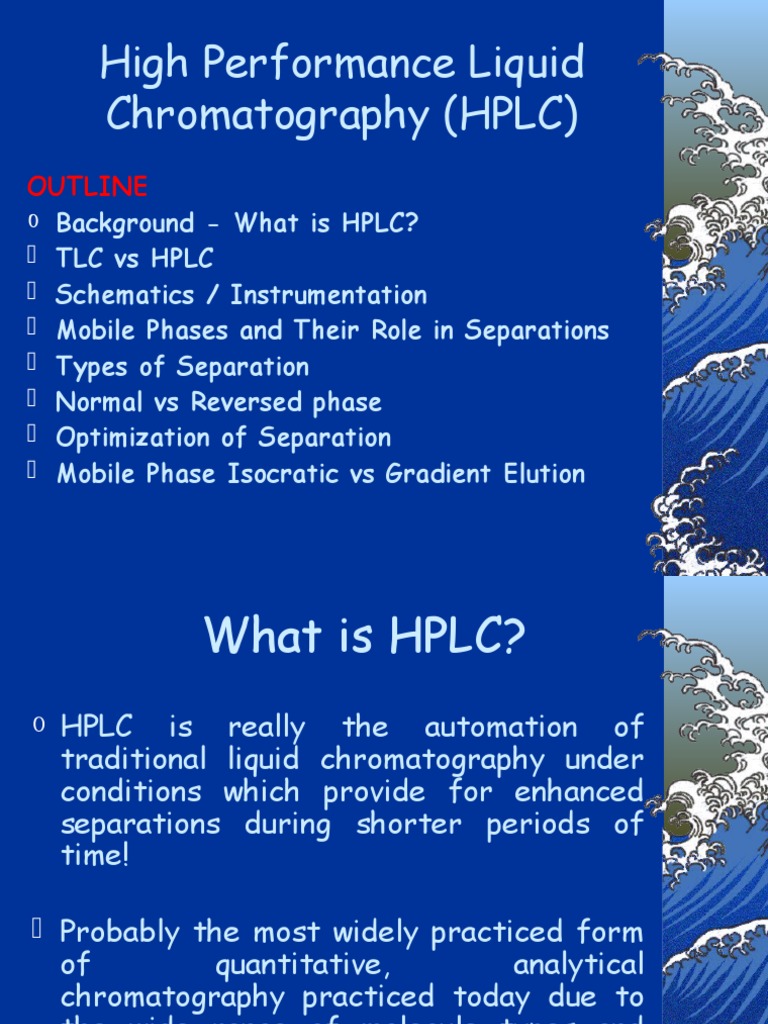Understanding High Performance Liquid Chromatography | PDF | High ...
