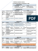 Calendario Animaçao Biblico Catequetica - 2020