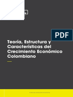Teoría, Estructura y Características Del Crecimiento Económico Colombiano