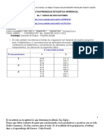 TAREA No ANOVA DE 2 FACTORES