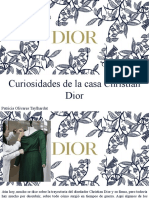 Patricia Olivares Taylhardat -Curiosidades de La Casa Christian Dior