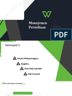 Manajemen Persediaan