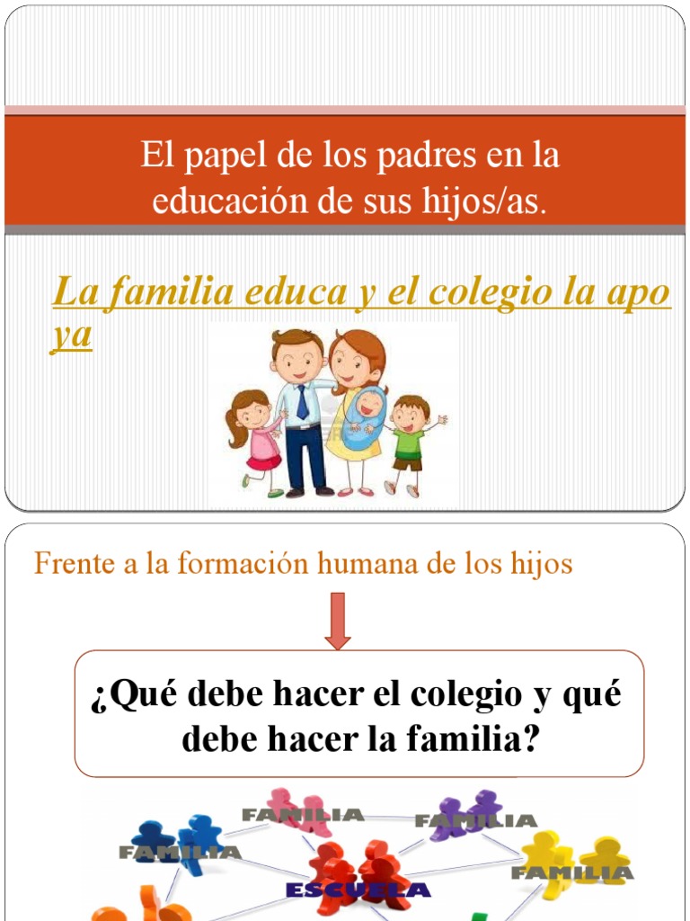 El papel de los padres en la educación | PDF | Modificación de ...