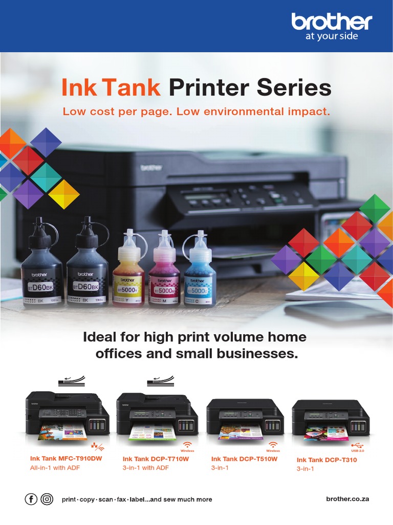 Ink Tank Range Brochure 2020 | PDF | Printer (Computing) | Image Scanner