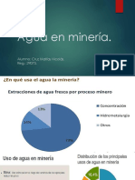 Agua en Minería PDF