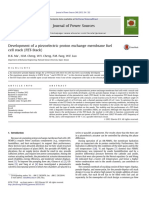 Development of A Piezoelectric Proton Exchange Membrane Fuel Cell Stack (PZT-Stack)