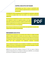 Excelencia de Control Educativo de Panamá