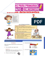 Sucesos Determinantes para Quinto de Primaria