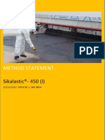 Method Statement: Sikalastic®-450 (I)