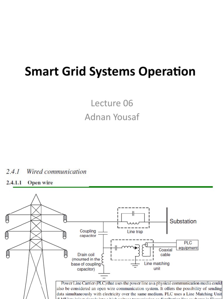 Smart Grid Systems Operation: Adnan Yousaf | PDF | Computers