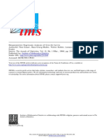 Nonparametric Regression Analysis of Growth Curves