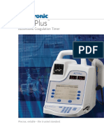 ACT Plus: Automated Coagulation Timer