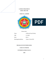 Laporan Kimia Organik Isobutyl Aldehid PDF