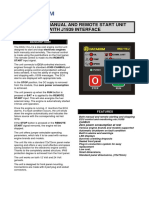Dkg-114-J Manual and Remote Start Unit With J1939 Interface: Description