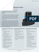 Wideband Multibeam Sonar: For High Resolution Bathymetry