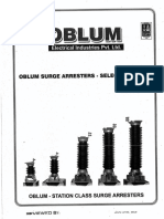 Surge Arrestors - OBLUM - CATLOUGE