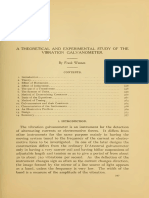 Vibrational Galvanometer