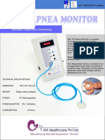 Apnea Monitor: Neonatal Respiration Monitoring