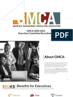 GMCA executive recruitment
