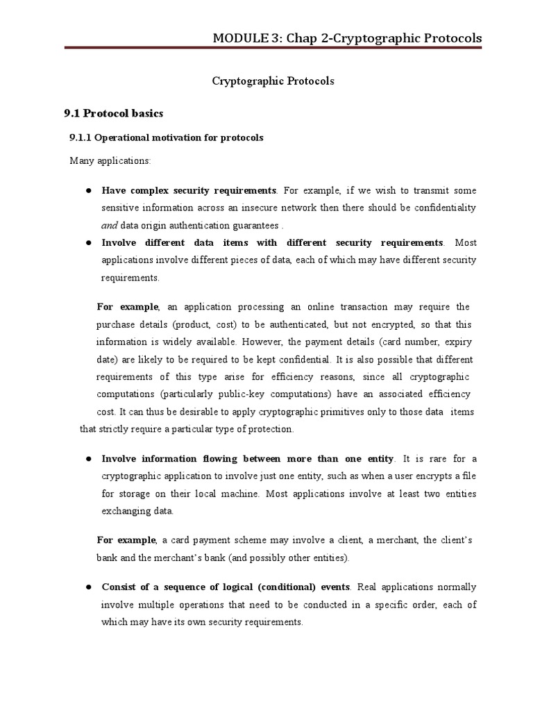 Ins Module 3 2 | PDF | Public Key Cryptography | Cryptography
